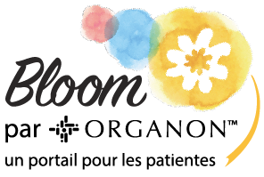 Bloom French logo site menu
